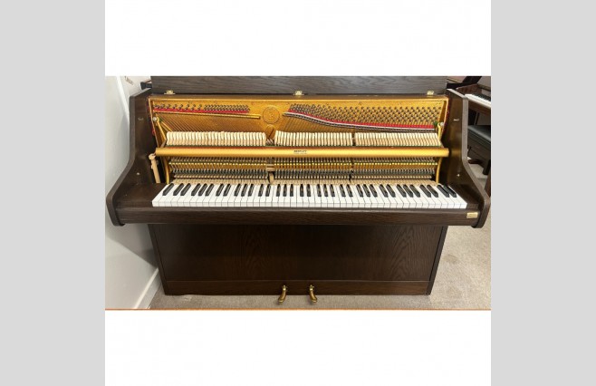 Bentley Dark Satin Oak 108 Upright Piano, Used Trade Price Bargain (SN:150772) - Image 5